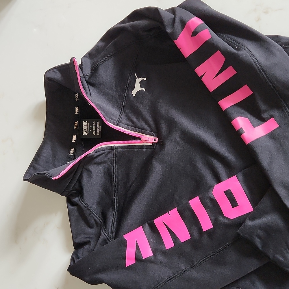 Ladies small half zipper Victoria secret active wear